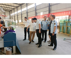 縣應急管理局到廠視察